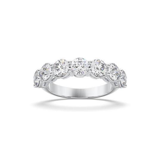 ROUND  7 STONE RING