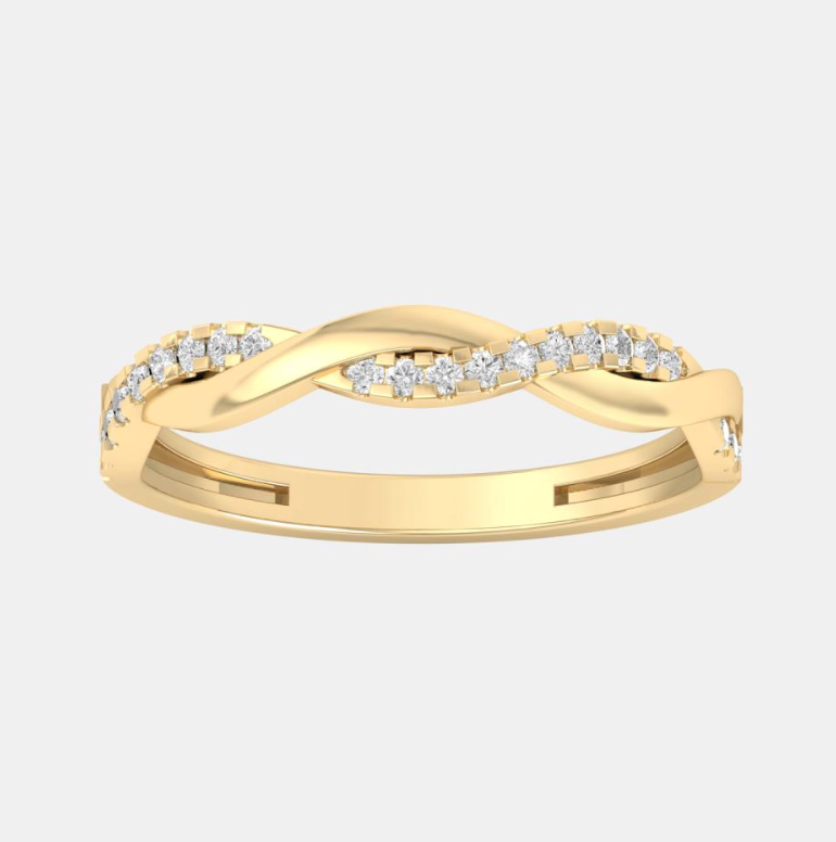 TWISTED WEDDING BAND