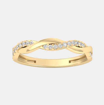 TWISTED WEDDING BAND