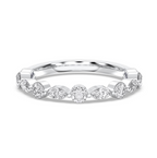 TWO STONE WEDDING BAND
