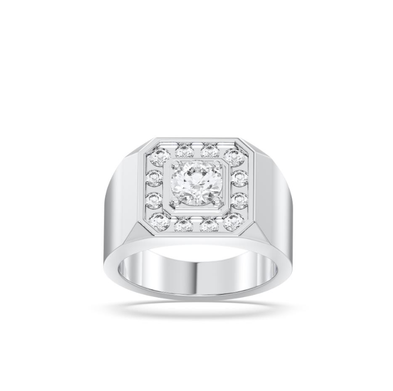 ROUND CLASSIC MENS RING