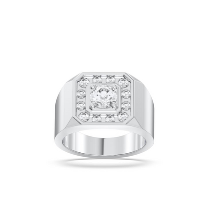 ROUND CLASSIC MENS RING