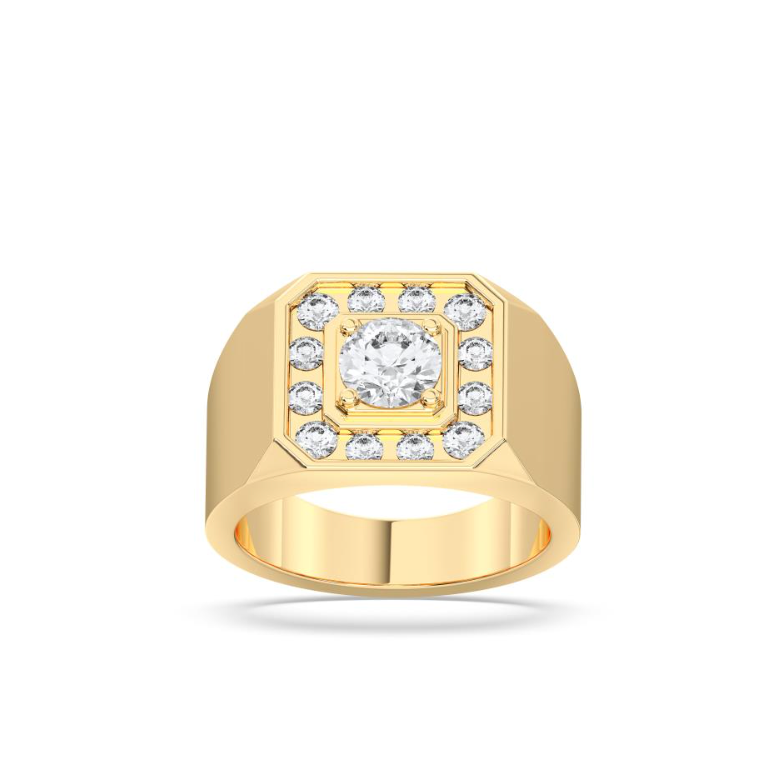 ROUND CLASSIC MENS RING