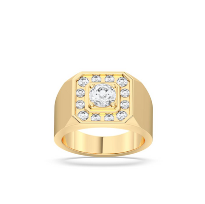 ROUND CLASSIC MENS RING