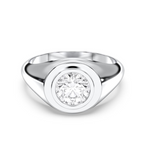 ROUND MENS RING