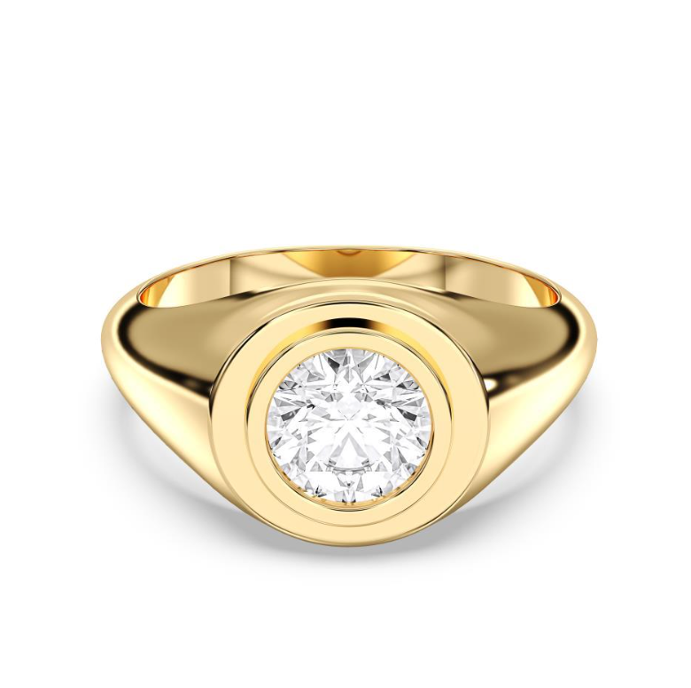 ROUND MENS RING