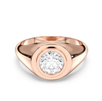 ROUND MENS RING