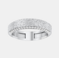 ROUND PAVE MENS RING