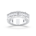 EMERALD ETERNITY MENS RING
