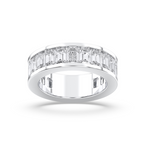 EMERALD ETERNITY MENS RING