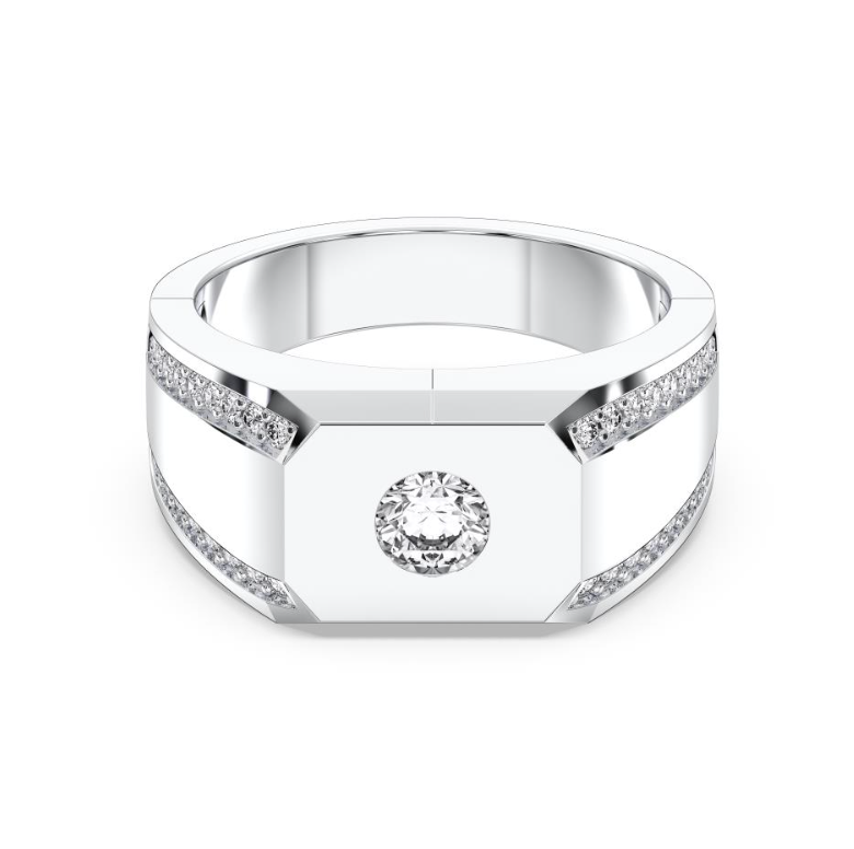 FANCY PAVE MENS RING