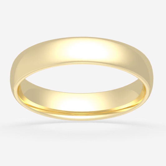 4MM PLAIN MENS BAND