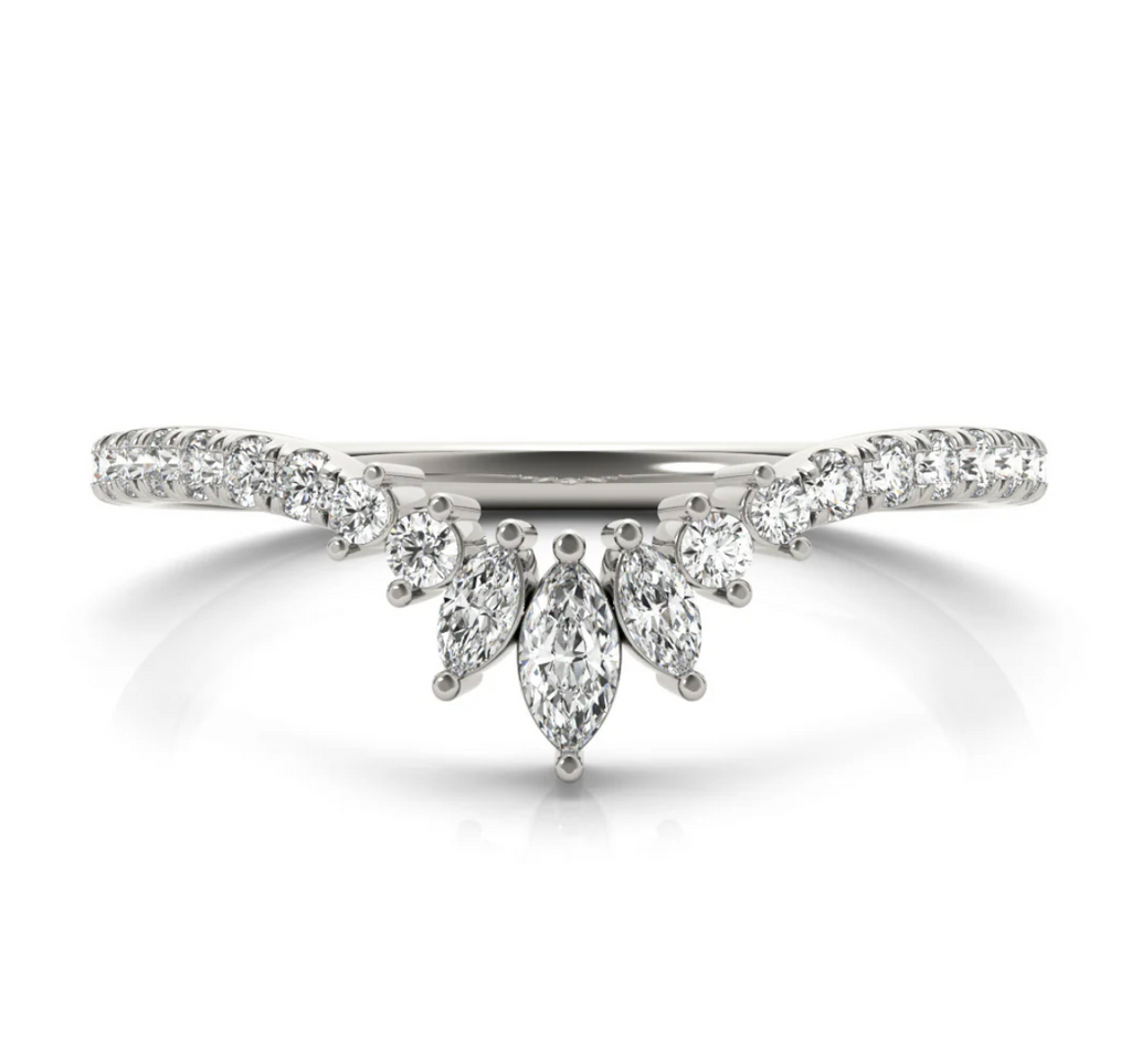 MARQUISE WEDDING BAND