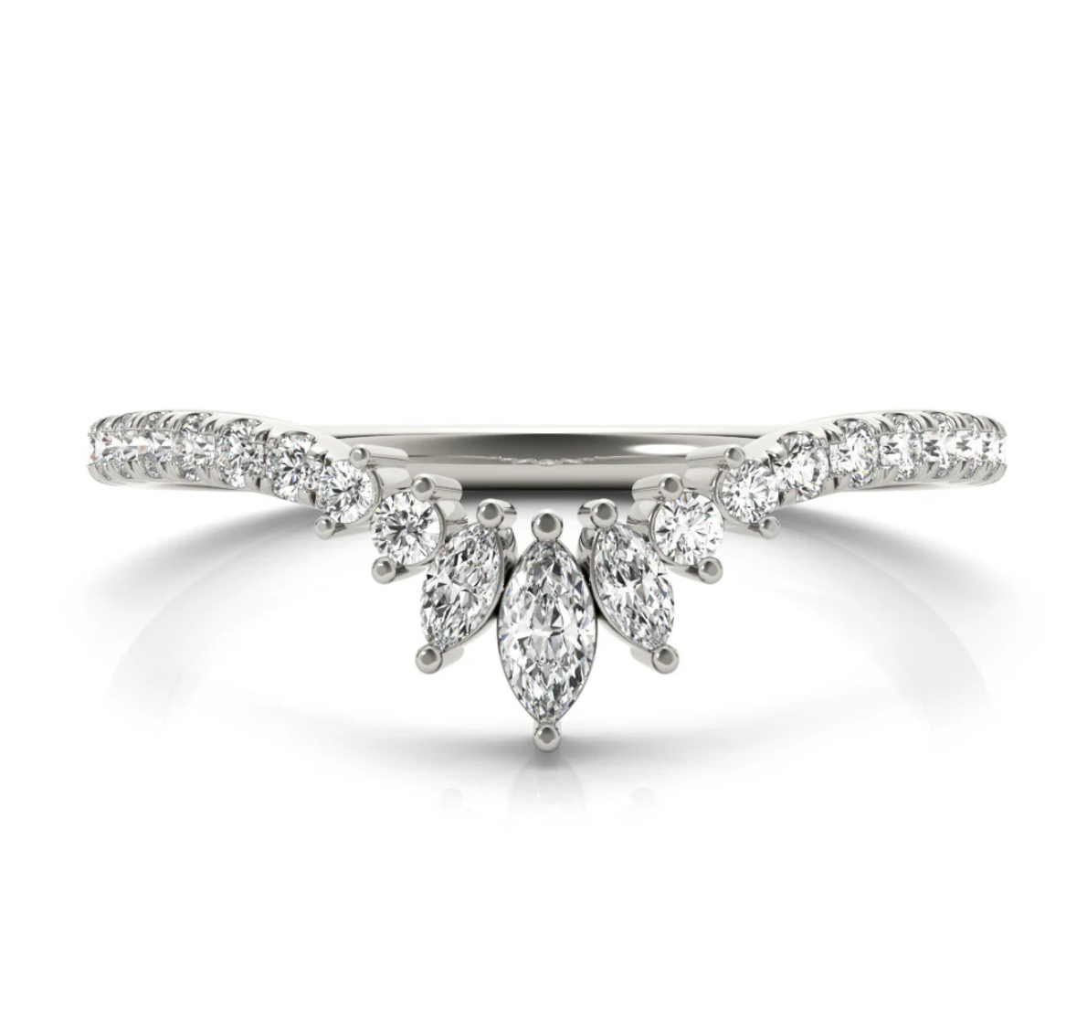 MARQUISE WEDDING BAND