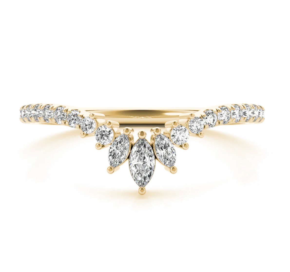 MARQUISE WEDDING BAND