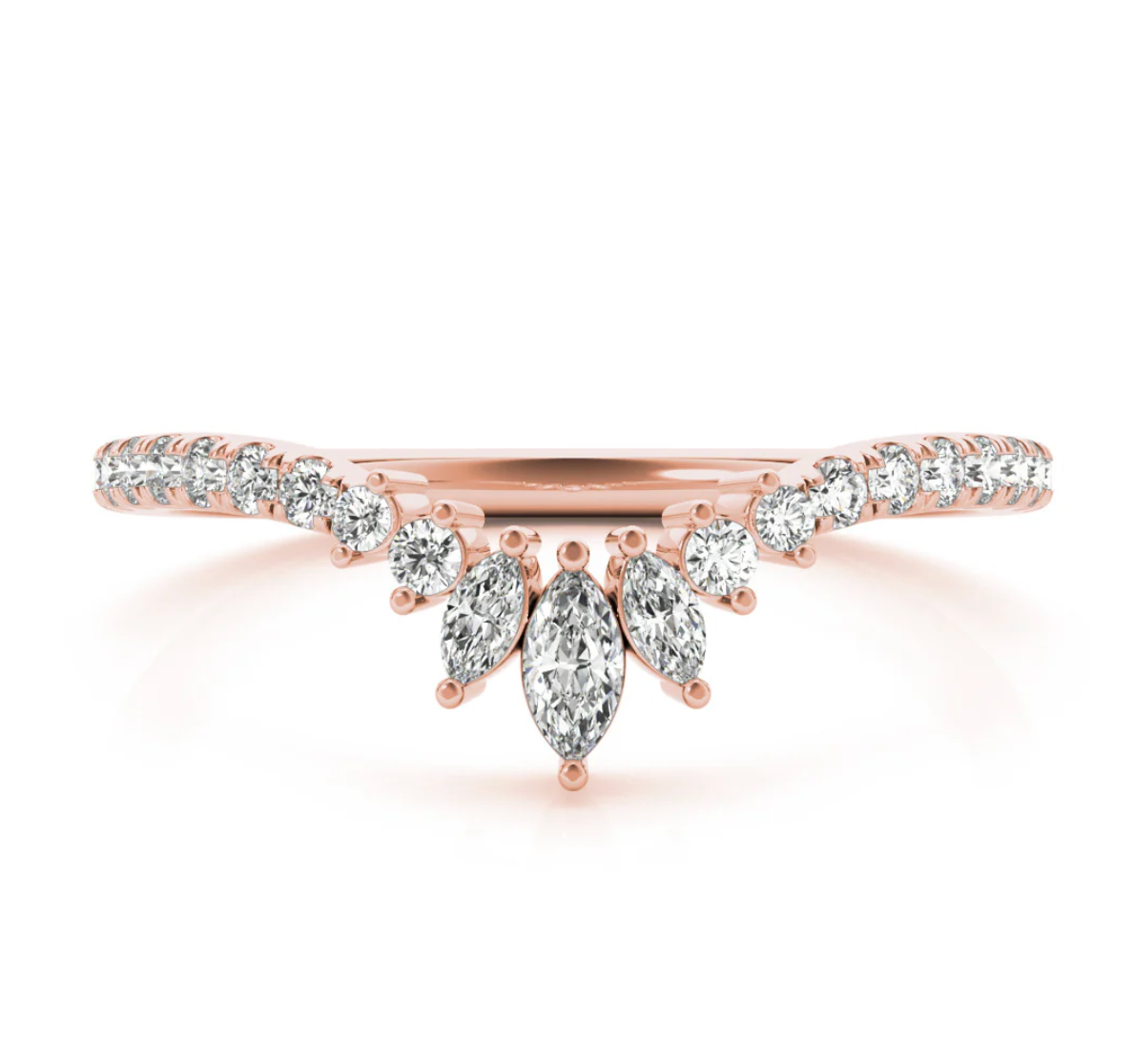 MARQUISE WEDDING BAND