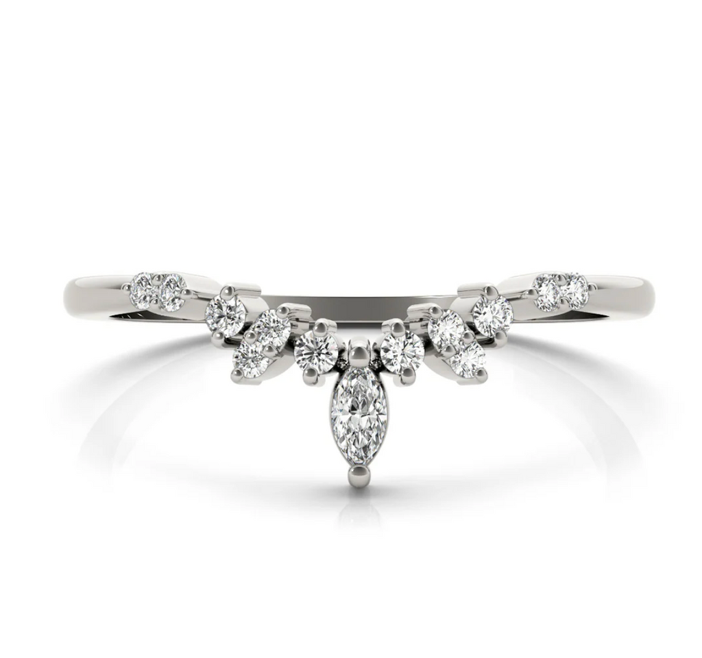 MARQUISE WEDDING BAND