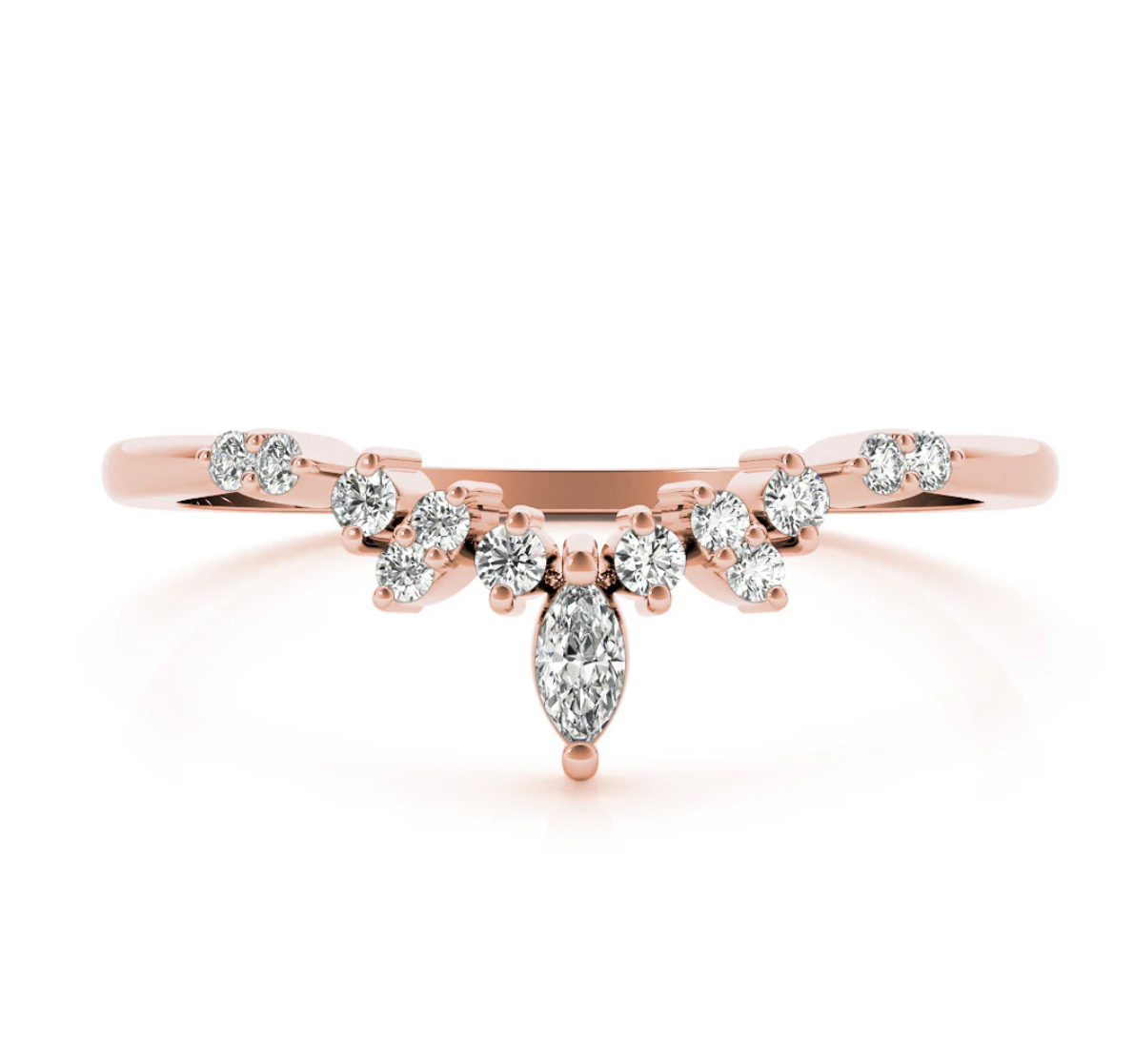 MARQUISE WEDDING BAND