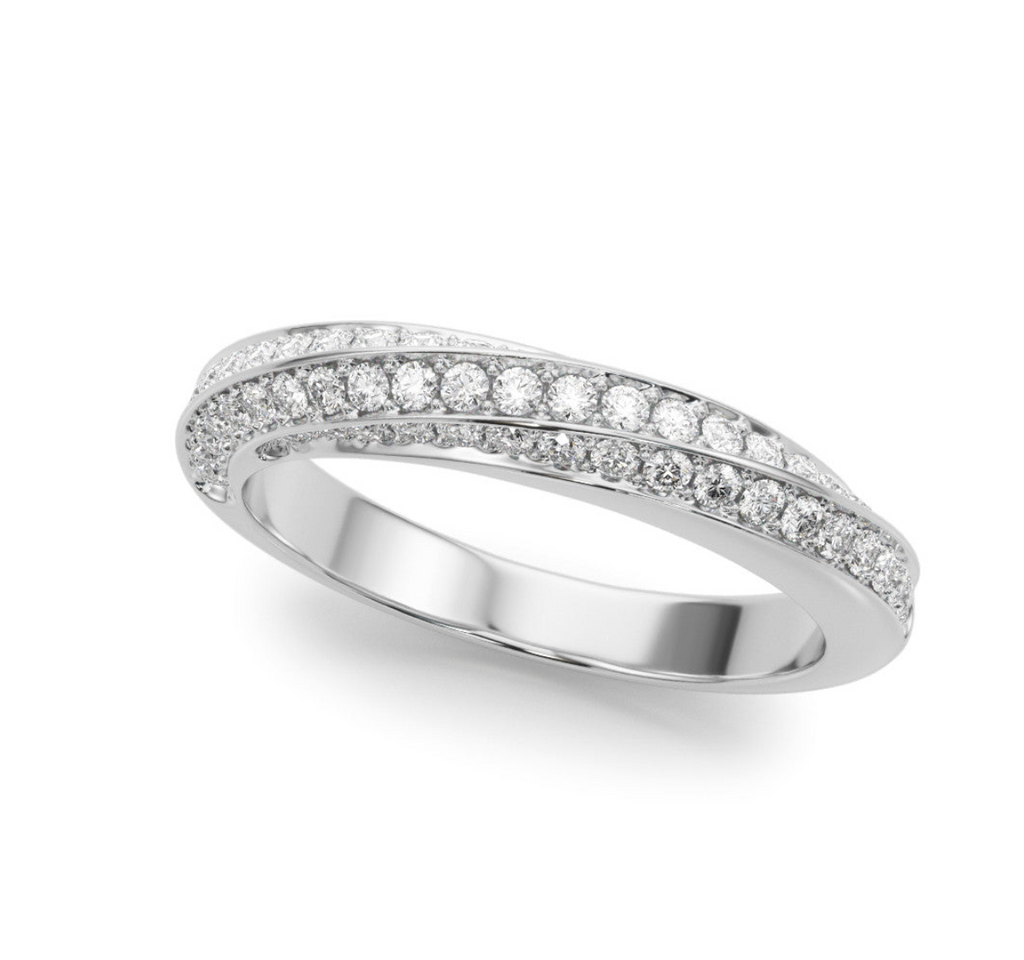 ROUND CHANNEL WEDDING BAND