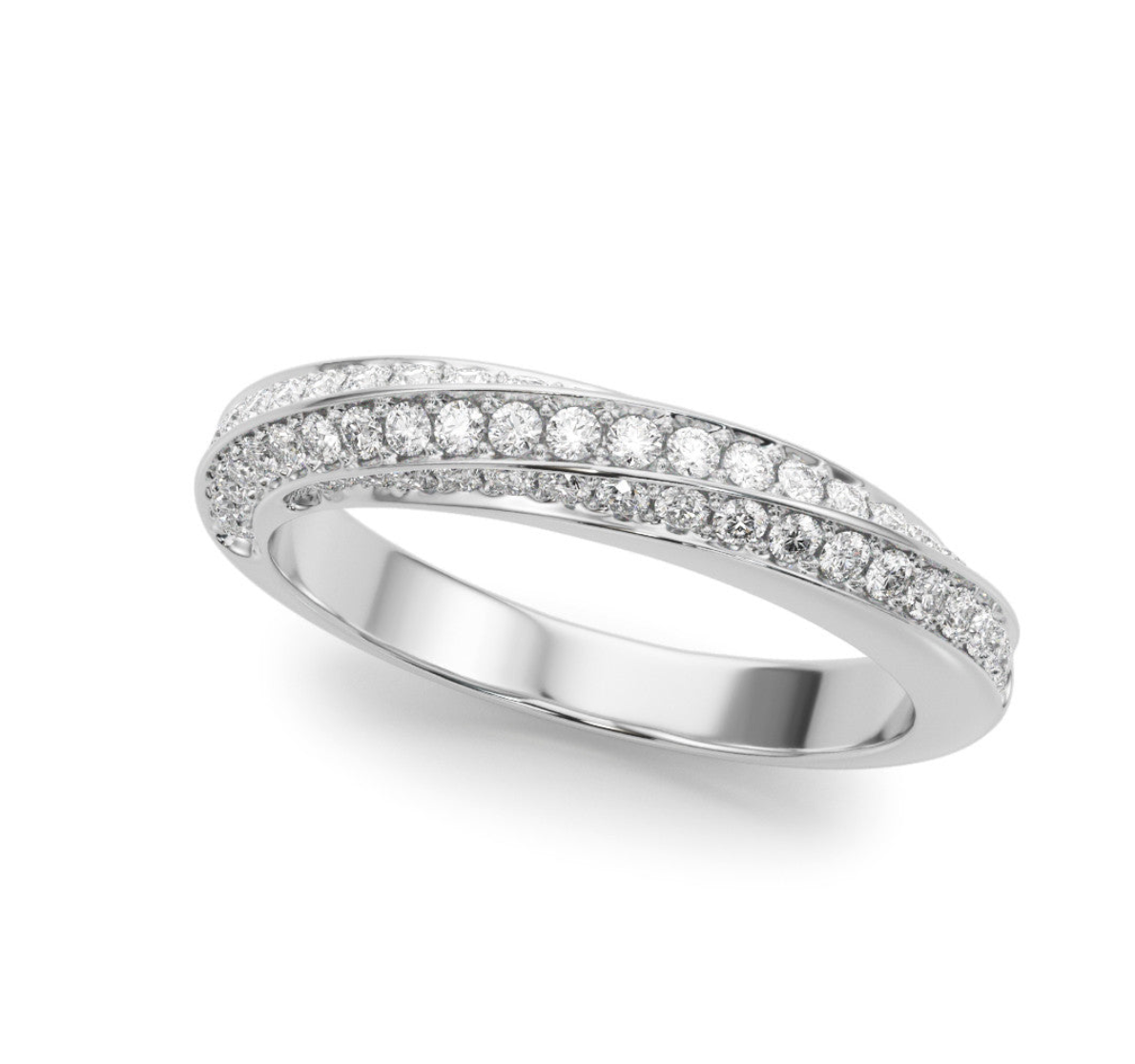 ROUND CHANNEL WEDDING BAND