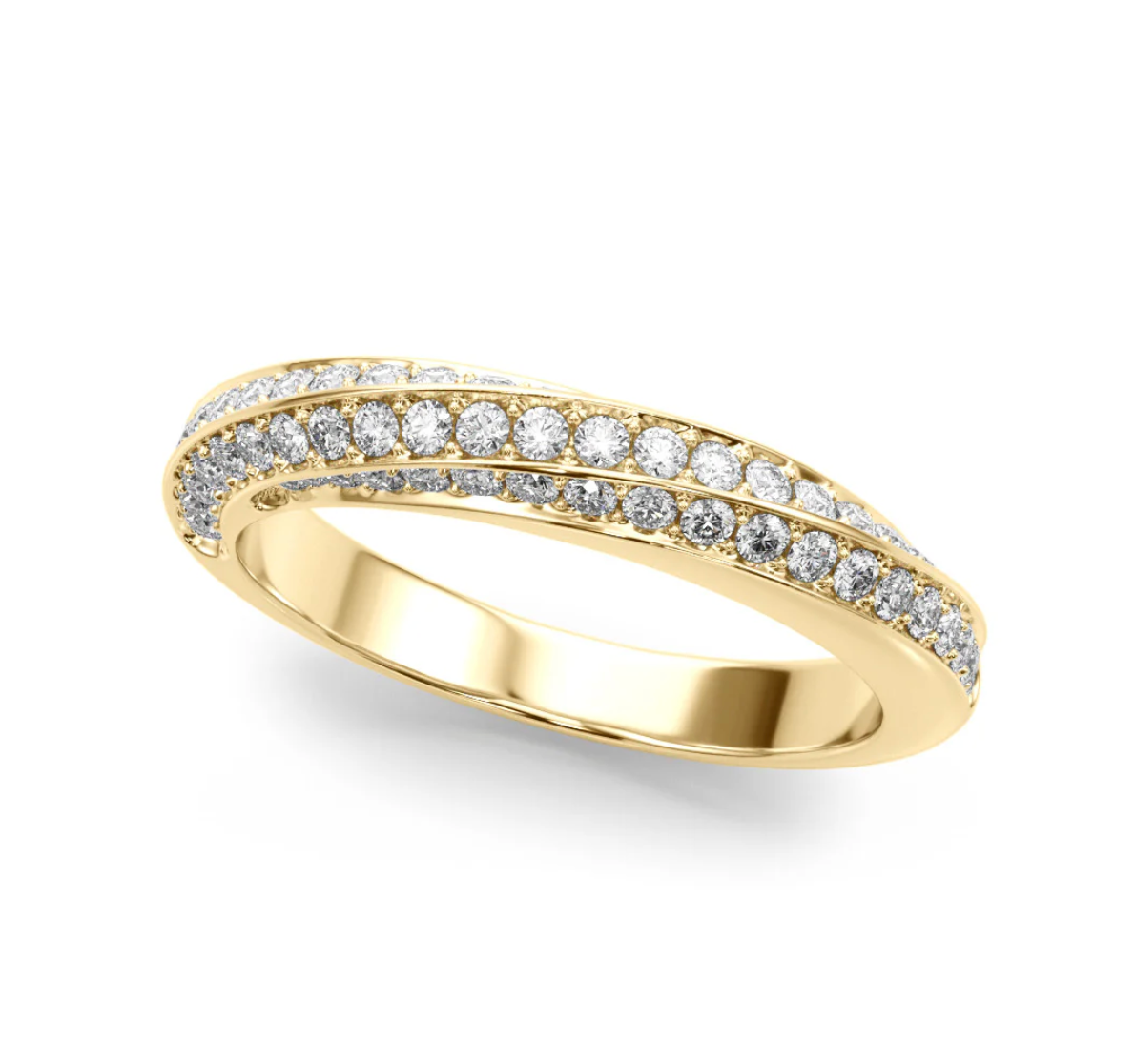 ROUND CHANNEL WEDDING BAND