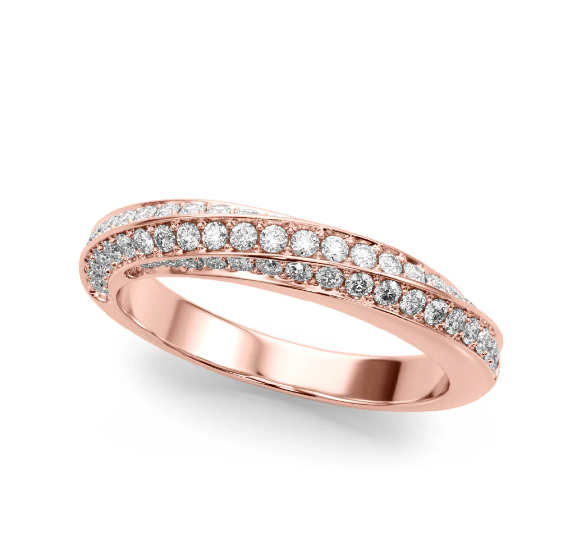 ROUND CHANNEL WEDDING BAND