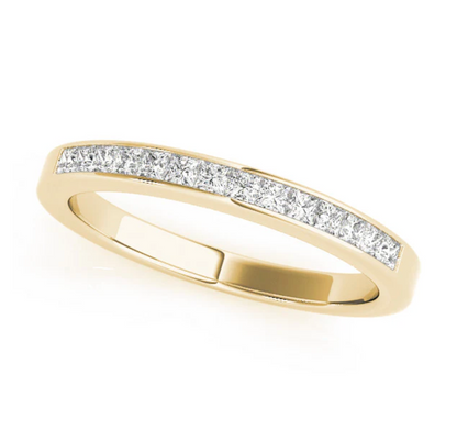 PRINCESS CHANNEL WEDDING BAND