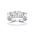 EMERALD 5 STONE RING