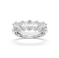 OVAL 5 STONE RING