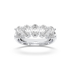 OVAL 5 STONE RING