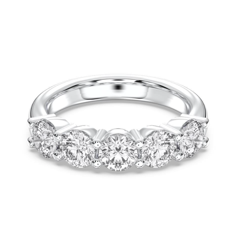 ROUND  5 STONE RING