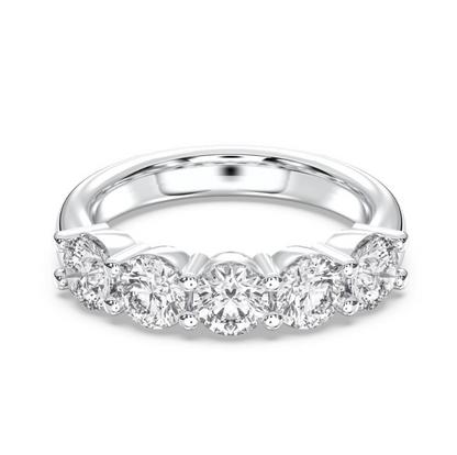 ROUND  5 STONE RING