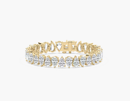PEAR TENNIS BRACELET