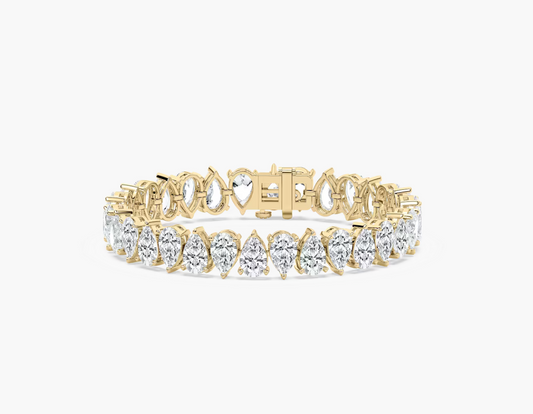 PEAR TENNIS BRACELET
