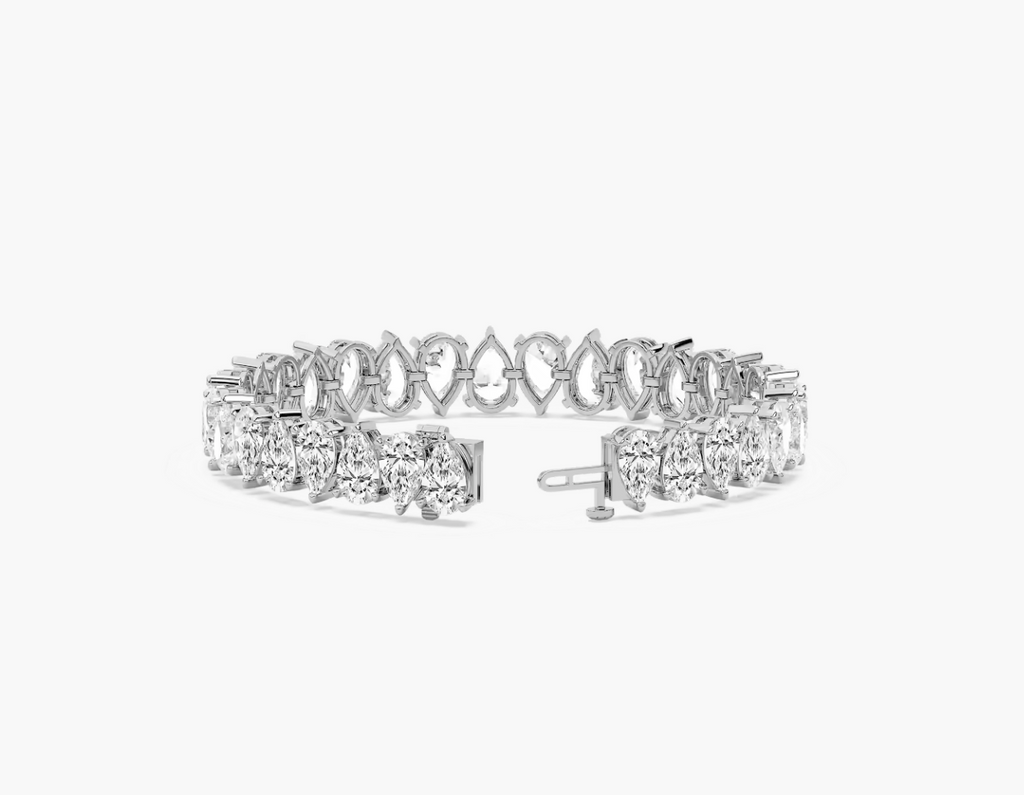 PEAR TENNIS BRACELET
