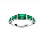 Emerald Wedding Ring
