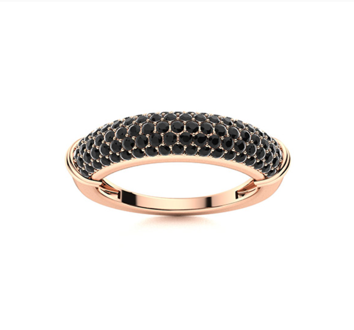 Black Diamond Wedding Ring
