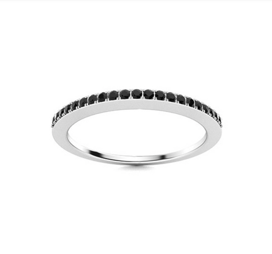 Black Diamond Wedding Ring