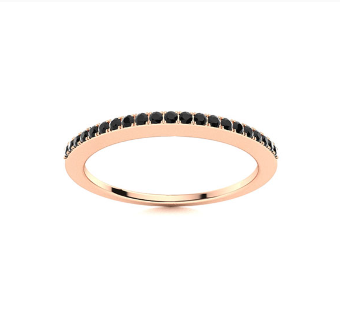 Black Diamond Wedding Ring