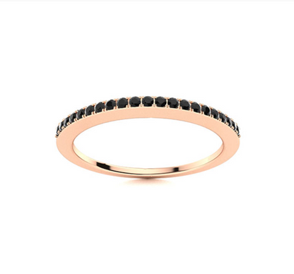 Black Diamond Wedding Ring