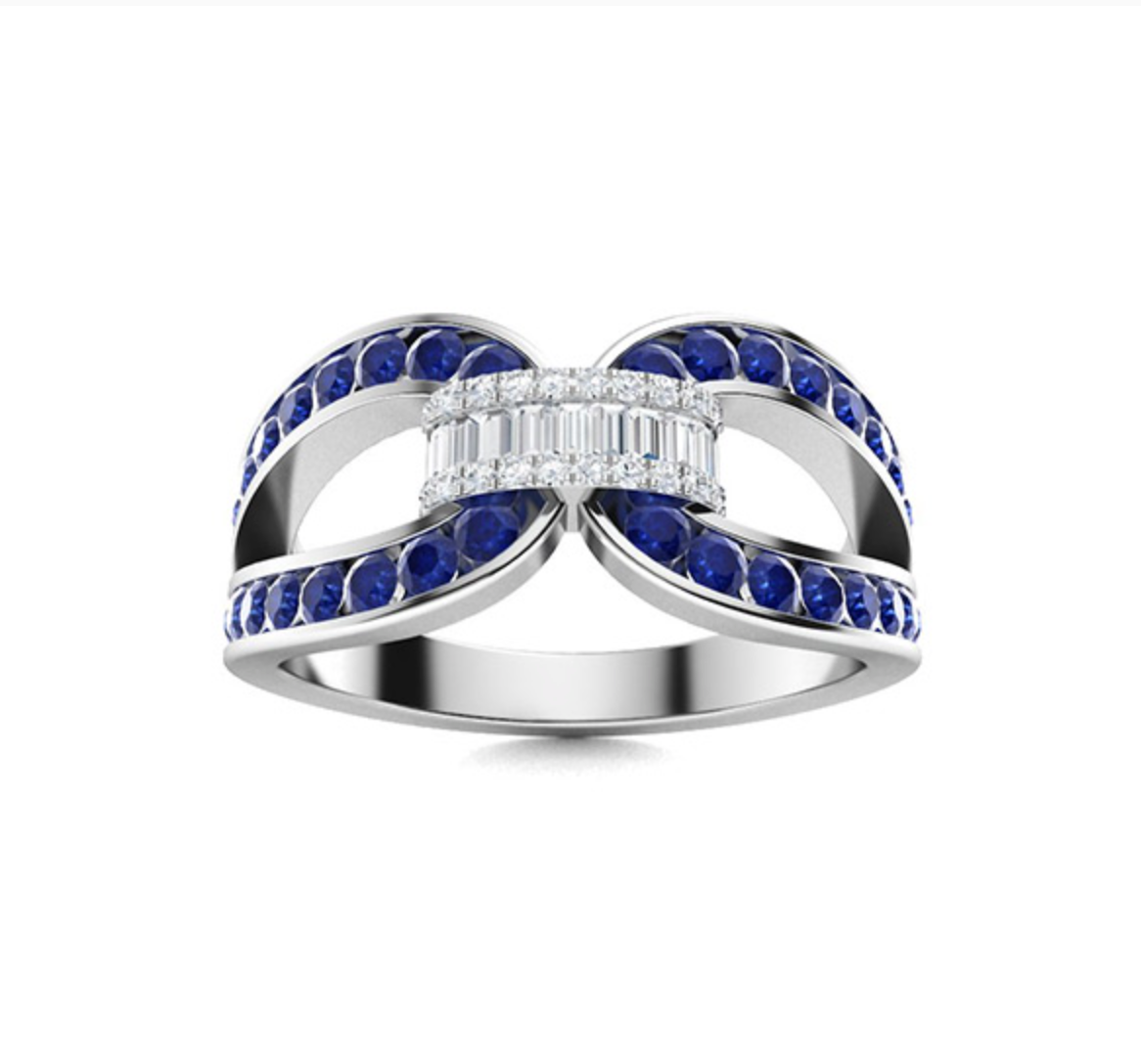 Sapphire Wedding Ring