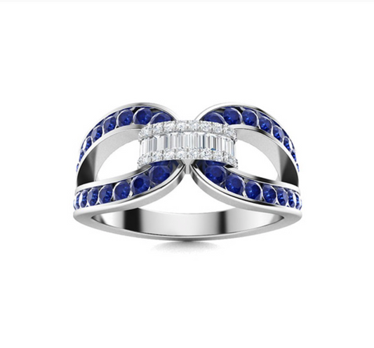 Sapphire Wedding Ring