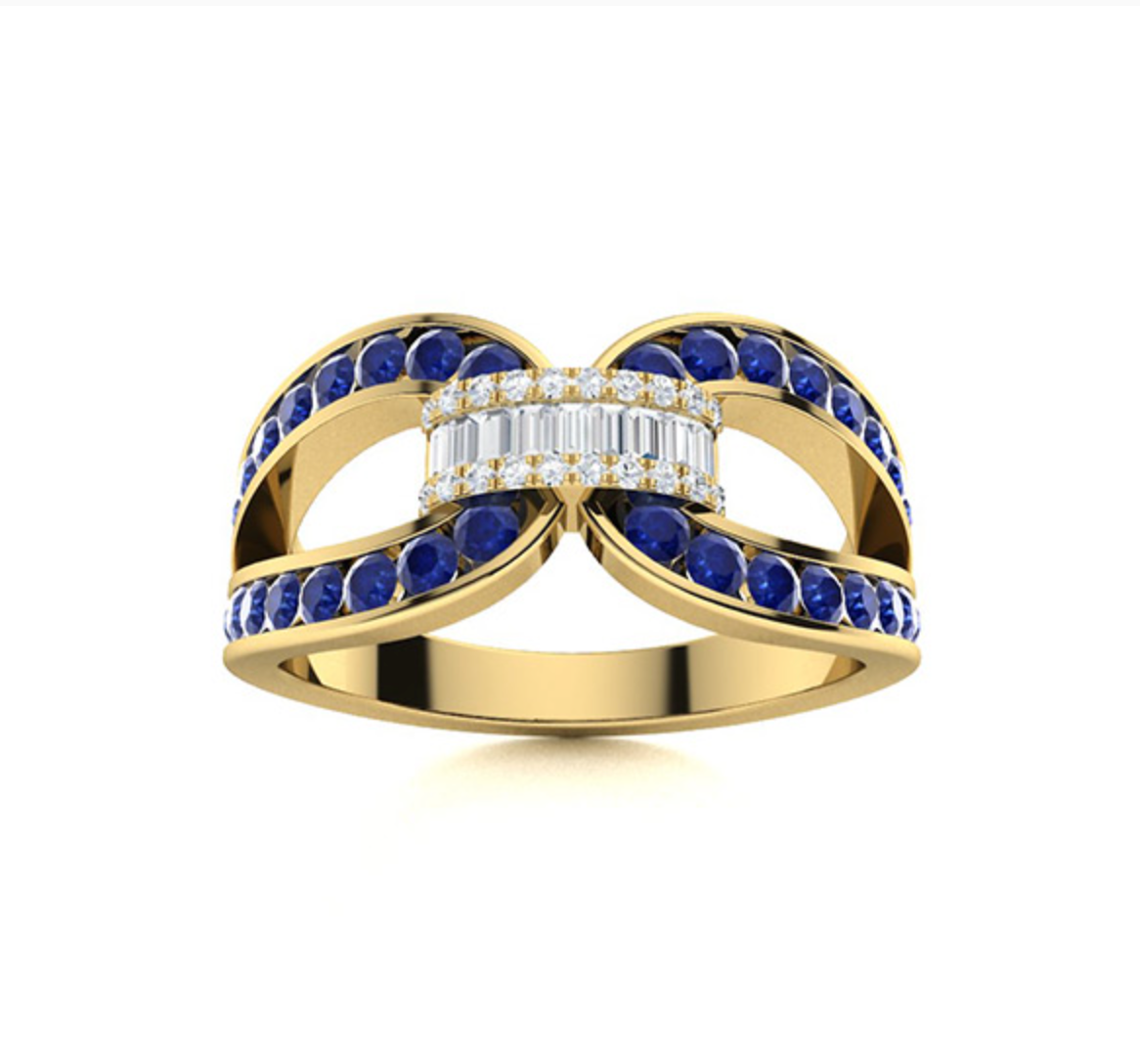 Sapphire Wedding Ring