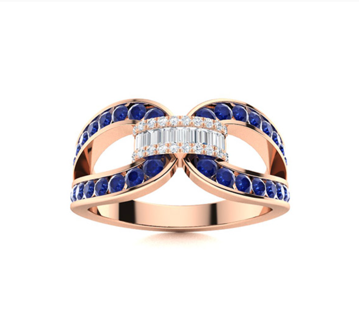Sapphire Wedding Ring