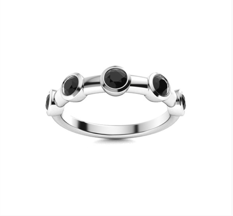 Black Diamond Wedding Ring