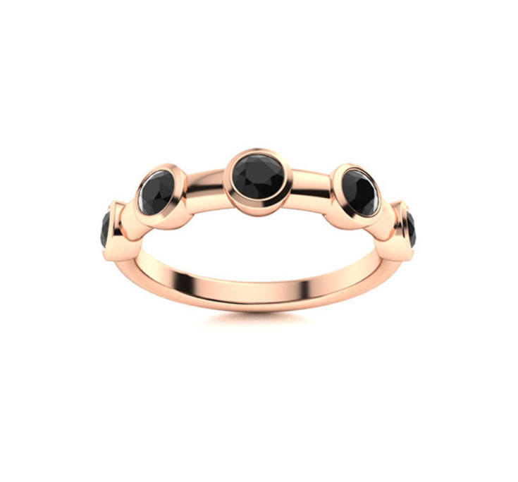 Black Diamond Wedding Ring