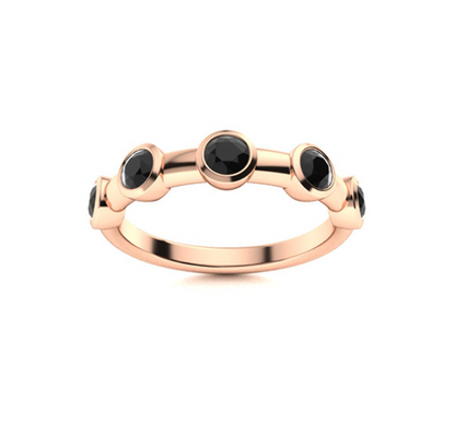 Black Diamond Wedding Ring