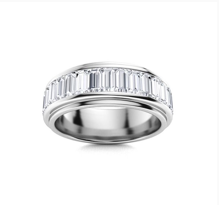 Lab VS Diamond Wedding Ring