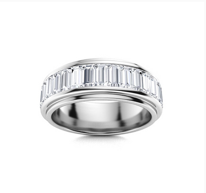 Lab VS Diamond Wedding Ring