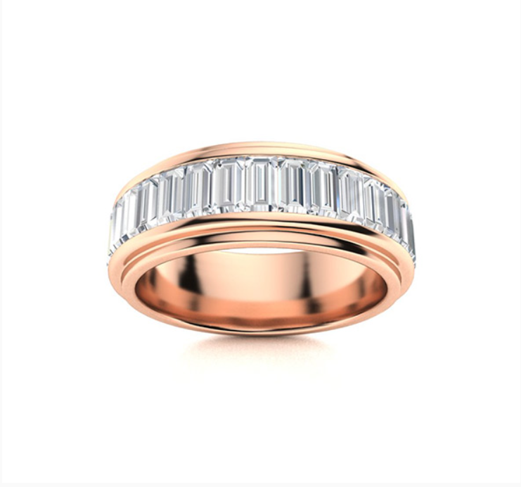 Lab VS Diamond Wedding Ring